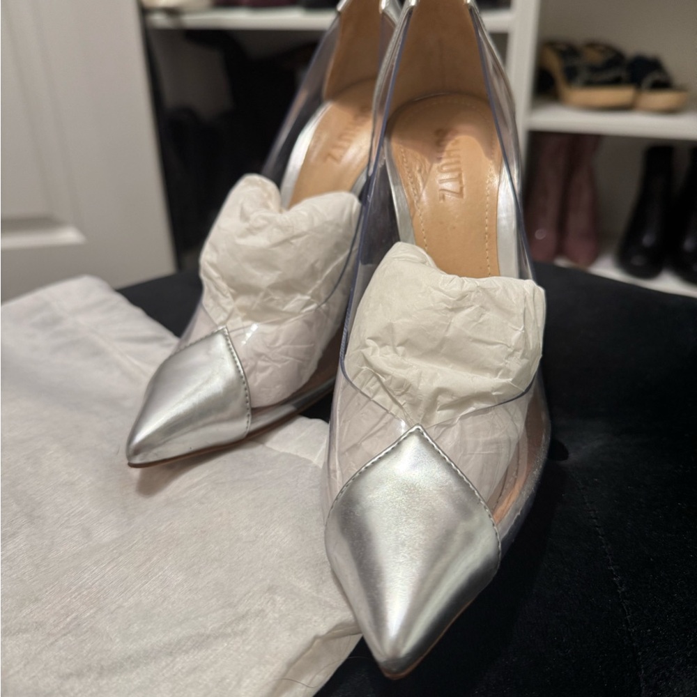 Schutz Cyndi Pump - Silver 6.5